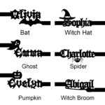 Embrace the Magic of Halloween – Custom Name Ring for Spooky Celebrations - Image 2