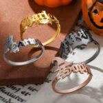 Embrace the Magic of Halloween – Custom Name Ring for Spooky Celebrations - Image 3