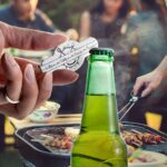 Celebrate Family Bonds – Custom Barbecue Bottle Opener Keychain – A Heartfelt Tribute for Dad - Image 3