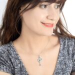 Embrace Eternal Bonds – Double Heart Necklace with Custom Birthstones & Names – A Mother's Timeless Treasure - Image 14