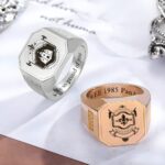 Honor Your Legacy – Custom Engraved Signet Ring – A Timeless Keepsake for Graduates and Fathers - Image 5