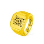 Honor Your Legacy – Custom Engraved Signet Ring – A Timeless Keepsake for Graduates and Fathers - Image 8