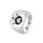 Custom engraved signet ring honoring your legacy