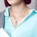 Embrace Your Story – Birth Flower Necklace with Name and Birthstone – A Cherished Treasure for Mom and Grandma - Image 6