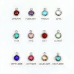 Embrace Your Story – Birth Flower Necklace with Name and Birthstone – A Cherished Treasure for Mom and Grandma - Image 9