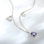 Embrace Your Stars – Sterling Silver Zodiac Birthstone Necklace – A Cherished Token for Her Special Moments - Image 4