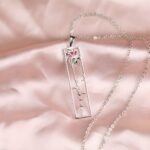 Embrace Your Story – Birth Flower Name Necklace – A Cherished Keepsake for Her Special Day - Image 5
