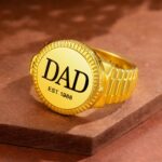 Carry Their Memory Close – Custom Photo Engraved Sterling Silver Signet Ring – For Dad, Husband, or Cherished Loved One - Image 9