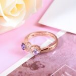 Embrace Eternal Bonds – Engraved Infinity Ring with Birthstones – For Cherished Loved Ones - Image 3