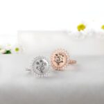 Embrace Your Story – Birth Flower Circle Ring – A Cherished Keepsake for Mom, Wife, or Best Friend - Image 4