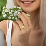Embrace Your Story – Birth Flower Circle Ring – A Cherished Keepsake for Mom, Wife, or Best Friend - Image 8