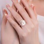 Embrace Your Story – Birth Flower Circle Ring – A Cherished Keepsake for Mom, Wife, or Best Friend - Image 10