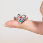 Carry Their Love Forever – Sterling Silver Paw Birthstone Ring – For Cherished Pet Moms & Lovers - Image 9