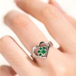 Carry Their Love Forever – Sterling Silver Paw Birthstone Ring – For Cherished Pet Moms & Lovers - Image 10