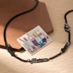 Carry Your Child’s Name Close – Custom Nameplate Necklace for Dad – A Timeless Tribute for Him - Image 2
