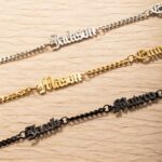 Carry Your Child’s Name Close – Custom Nameplate Necklace for Dad – A Timeless Tribute for Him - Image 3