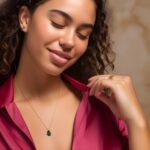 Embrace Every Moment – Custom Teardrop Birthstone Necklace – A Timeless Treasure for Her - Image 7