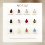 Embrace Every Moment – Custom Teardrop Birthstone Necklace – A Timeless Treasure for Her - Image 8