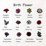 Embrace Family Blooms – Custom Birth Flower Bouquet Necklace – A Cherished Treasure for Mom and Grandma - Image 16