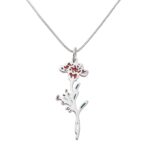 Embrace Family Blooms – Custom Birth Flower Bouquet Necklace – A Cherished Treasure for Mom and Grandma - Image 9