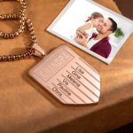 Carry Their Names Close – Engraved Dad Nameplate Necklace – A Cherished Token for Fathers and Grandfathers - Image 5
