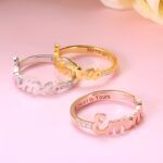 Embrace Your Story – Dainty Name & Birthstone Ring – A Cherished Keepsake for Every Day - Image 3