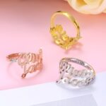 Celebrate Your Bond – Two Names Birthstone Ring – For Cherished Connections - Image 3