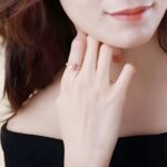 Embrace Your Story – Monogram Birthstone Ring in Rose Gold – A Timeless Treasure for Loved Ones - Image 4