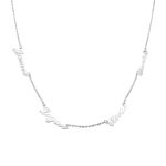 Custom name necklace for loved ones, a heartfelt gift