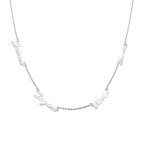 Custom name necklace for loved ones, a heartfelt gift