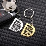 Carry His Love Close – Custom Dad Keychain – For the Hero Who Protects Always - Image 3