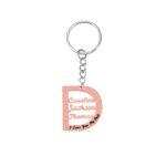 Carry His Love Close – Custom Dad Keychain – For the Hero Who Protects Always - Image 6