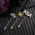 Carry Your Story – Elegant Initial Name Lapel Pin – A Thoughtful Keepsake for Every Occasion - Image 3