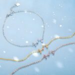 Embrace the Stars – Zodiac Birthstone Bracelet & Constellation Anklet – A Celestial Gift for Her - Image 6