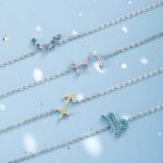 Embrace the Stars – Zodiac Birthstone Bracelet & Constellation Anklet – A Celestial Gift for Her - Image 7