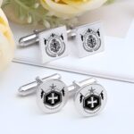 Carry Your Legacy – Custom Crest Photo Cufflinks – A Timeless Tribute for Him - Image 4