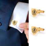 Carry Your Legacy – Custom Crest Photo Cufflinks – A Timeless Tribute for Him - Image 6