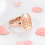 Celebrate Life’s Bloom – Flower Blossom Signet Ring – A Heartfelt Keepsake for Every Birthday - Image 5