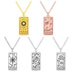 Tarot Card Necklace for Dreamers and Seekers