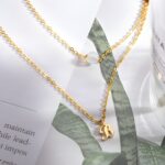 Embrace Your Story – Layered Moonstone & Initial Necklace – A Cherished Keepsake for Loved Ones - Image 9