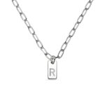 Initials necklace personalized gift for heartfelt moments