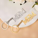 Hold Loved Ones Close – Custom Family Name Keychain – A Heartfelt Tribute for Mom - Image 2