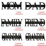 Hold Loved Ones Close – Custom Family Name Keychain – A Heartfelt Tribute for Mom - Image 8