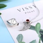 Hold Their Memory Close – Heart-Shaped Photo Urn Necklace – A Tender Tribute for Loved Ones - Image 5