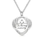 Carry Their Memory Close – Heart-Shaped Photo Urn Necklace – A Loving Tribute for Cherished Souls - Image 2