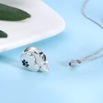 Carry Their Memory Close – Heart-Shaped Sterling Silver Urn Necklace – For Cherished Remembrance - Image 4