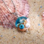 Embrace Ocean Dreams – Handmade Sterling Silver Beach Necklace – For Those Who Carry the Sea Within - Image 4