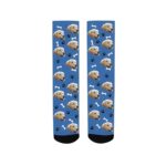Step Into Memories – Custom Photo Crew Socks – For Him & Her to Wear with Heart - Image 2