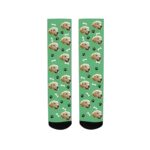Step Into Memories – Custom Photo Crew Socks – For Him & Her to Wear with Heart - Image 3
