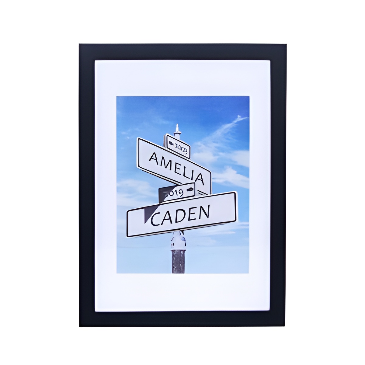 Custom crossroads photo print for cherished memories